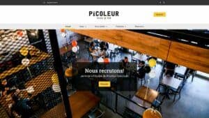 Capture du projet Resto Pub Le Picoleur